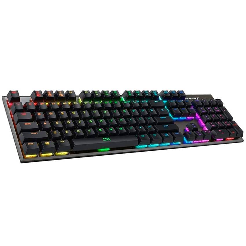 Teclado Mecanico Hyperx Alloy Fps Rgb Negro Switch Kailh Plateado